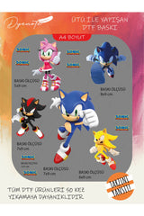 Sonic DTF Transfer Kağıdı A4 - Ütüyle Yapıştır