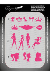 Pink Woman DTF Transfer Paper A4 - Iron-On