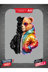 Teddy Ayıcık 1 DTF Transfer Kağıdı A4 - Ütüyle Yapıştır