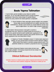 Astronot 1 DTF Transfer Kağıdı A4 - Ütüyle Yapıştır - Dyenote