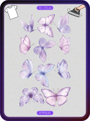 Kelebek 3 DTF Transfer Kağıdı A4 - Ütüyle Yapıştır