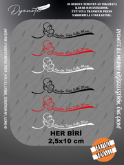 Anneler Günü 5 - Ütüyle Yapıştır - 2,5x10 CM