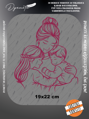 Anneler Günü 6 - Ütüyle Yapıştır - 19x22 CM