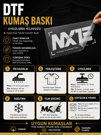 Metrelik DTF Baskı | Hazır Dosya ile DTF Transfer