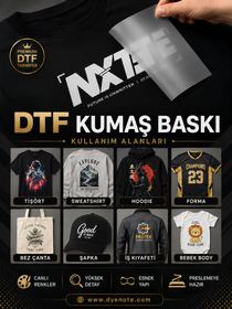 Metrelik DTF Baskı | Hazır Dosya ile DTF Transfer