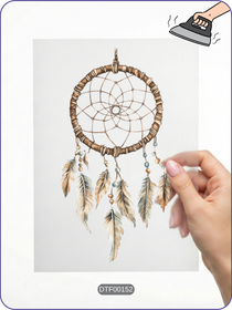 Dreamcatcher Vintage DTF Transfer Kağıdı A4 - Ütüyle Yapıştır