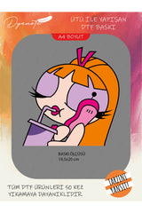 Powerpuff Girls 4 DTF Transfer Kağıdı A4 - Ütüyle Yapıştır