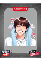 Stray Kids Hannie DTF Transfer Kağıdı A4 - Ütüyle Yapıştır