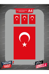 Türkiye DTF Transfer Kağıdı A4 - Ütüyle Yapıştır