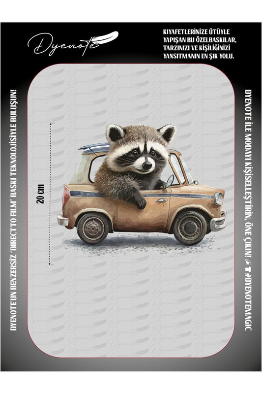 Raccoon DTF Transfer Paper A4 - Iron-On