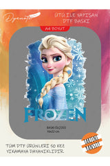 Frozen Elsa 2 DTF Transfer Kağıdı A4 - Ütüyle Yapıştır - Dyenote