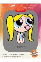 Powerpuff Girls 3 DTF Transfer Kağıdı A4 - Ütüyle Yapıştır