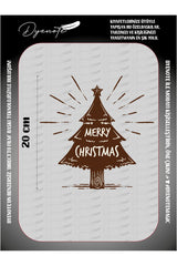 Yılbaşı Merry Christmas 11 DTF Transfer Kağıdı A4 - Ütüyle Yapıştır