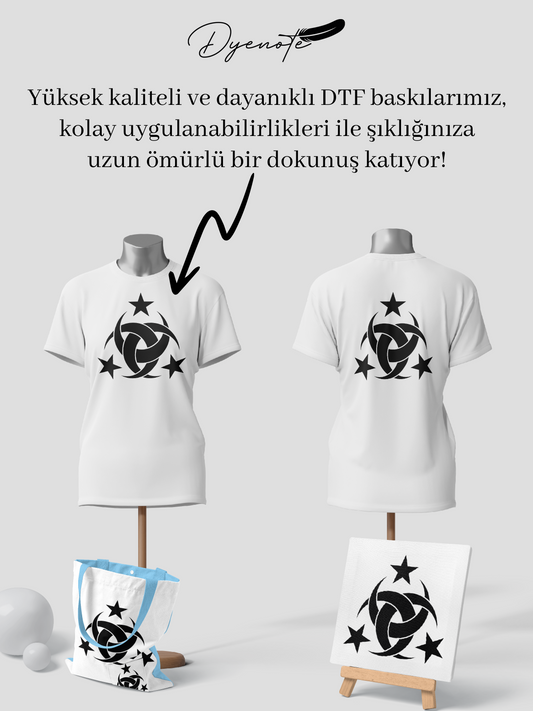 Adventure Time Temalı Baskı - Ütüyle Yapıştır - 21x29 CM