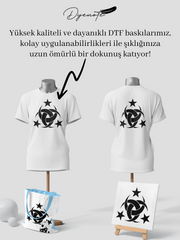 Dağ Başında Duman Varmış Baskı - Ütüyle Yapıştır - 19x21 CM