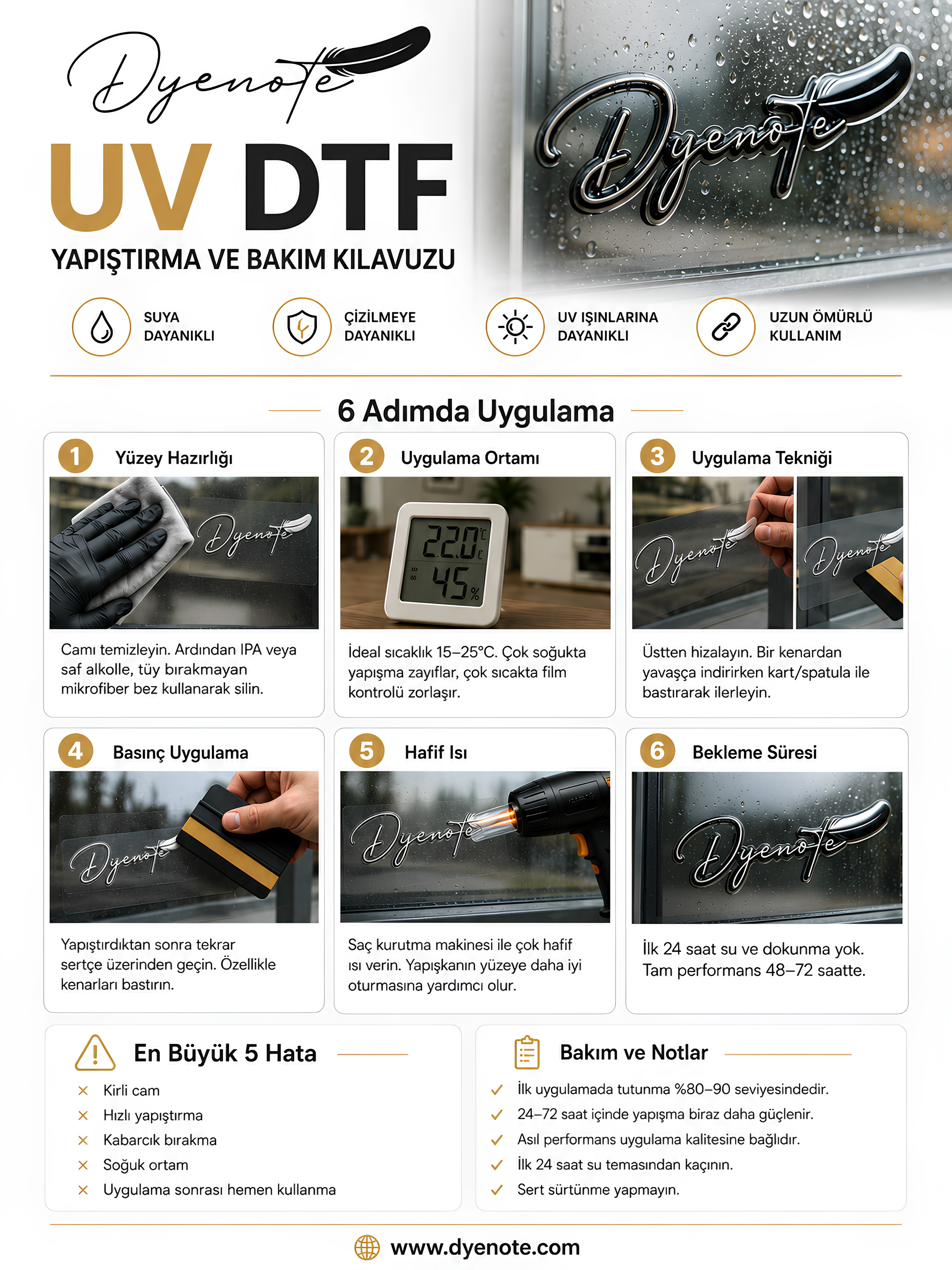 UV DTF Sticker Baskı – Kişiye Özel Kabartmalı Etiket Ürün ikincil görseli