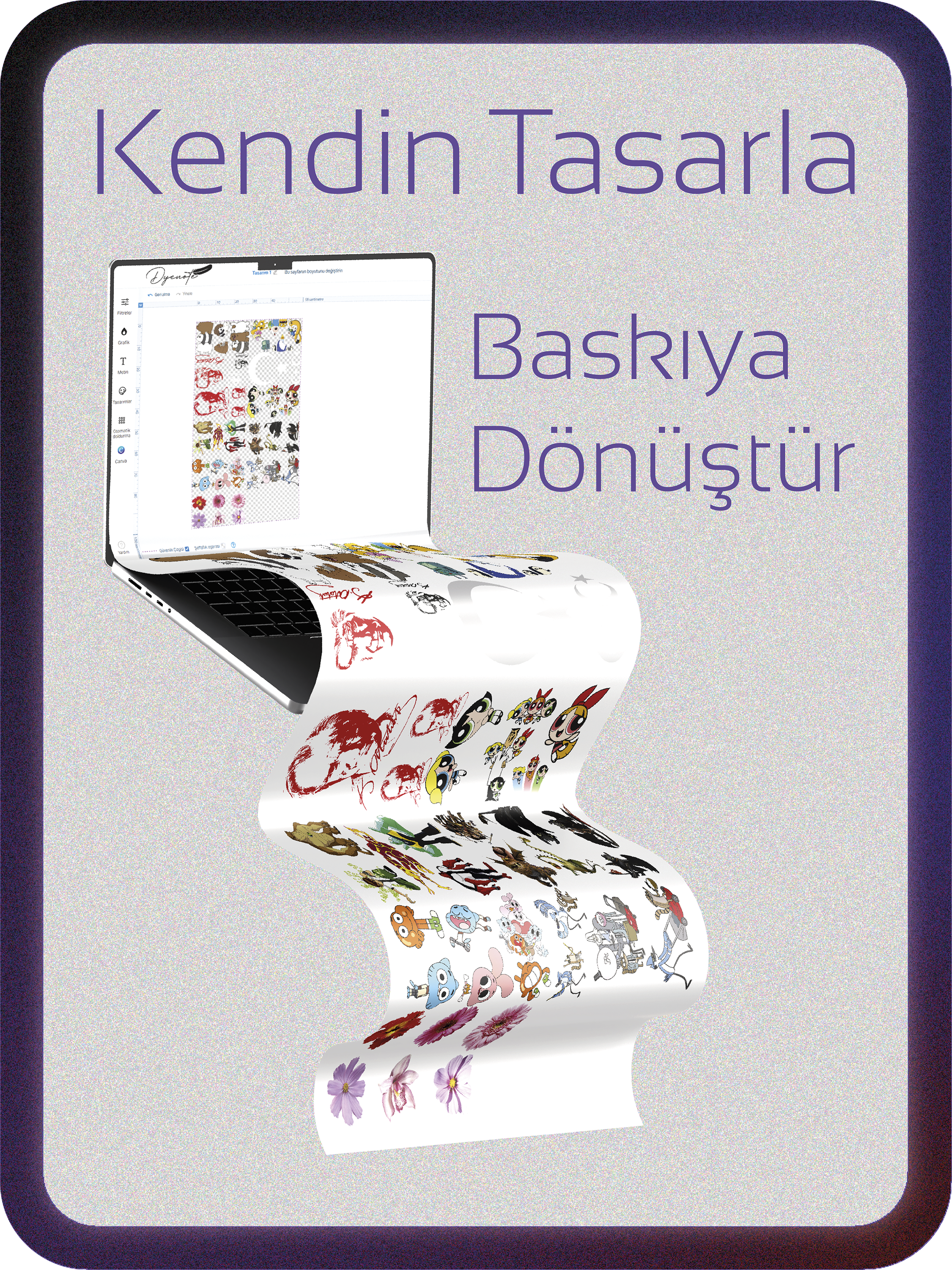 DTF TEKSTİL BASKISI (TOPLU)