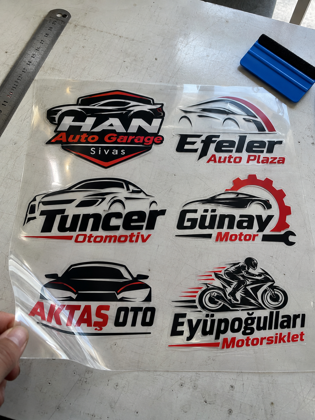 Ultra Clear Baskes Etiket – Kişiye Özel Şeffaf Sticker Baskı