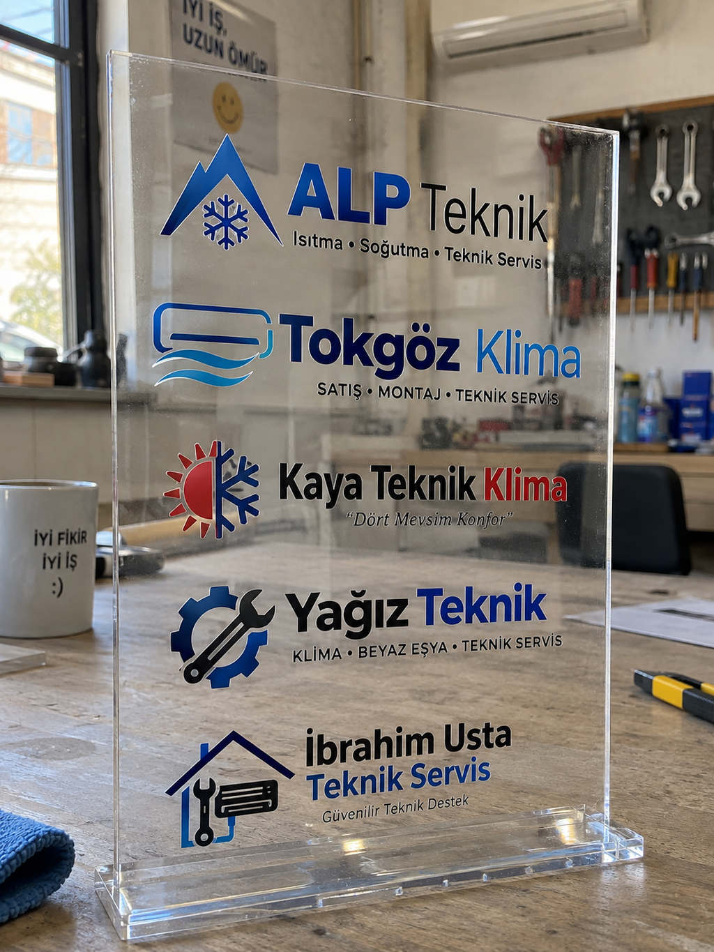 Ultra Clear Baskes Etiket – Kişiye Özel Şeffaf Sticker Baskı
