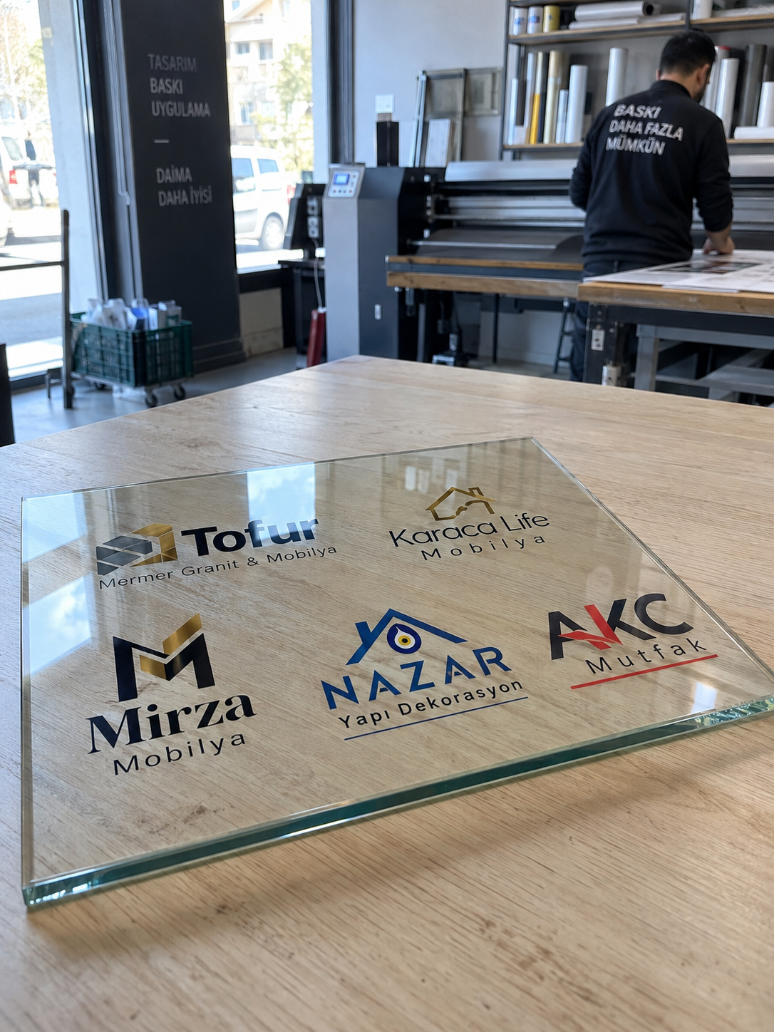 Ultra Clear Baskes Etiket – Kişiye Özel Şeffaf Sticker Baskı