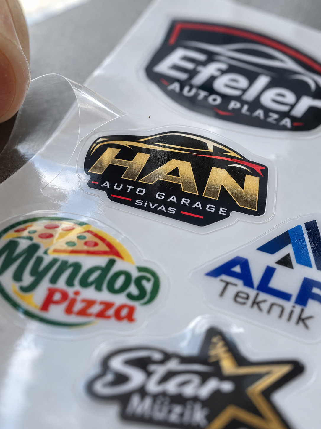 Ultra Clear Baskes Etiket – Kişiye Özel Şeffaf Sticker Baskı Ürün ikincil görseli