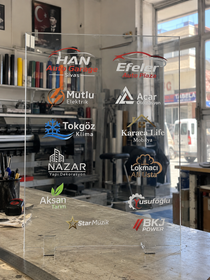 Ultra Clear Baskes Etiket – Kişiye Özel Şeffaf Sticker Baskı