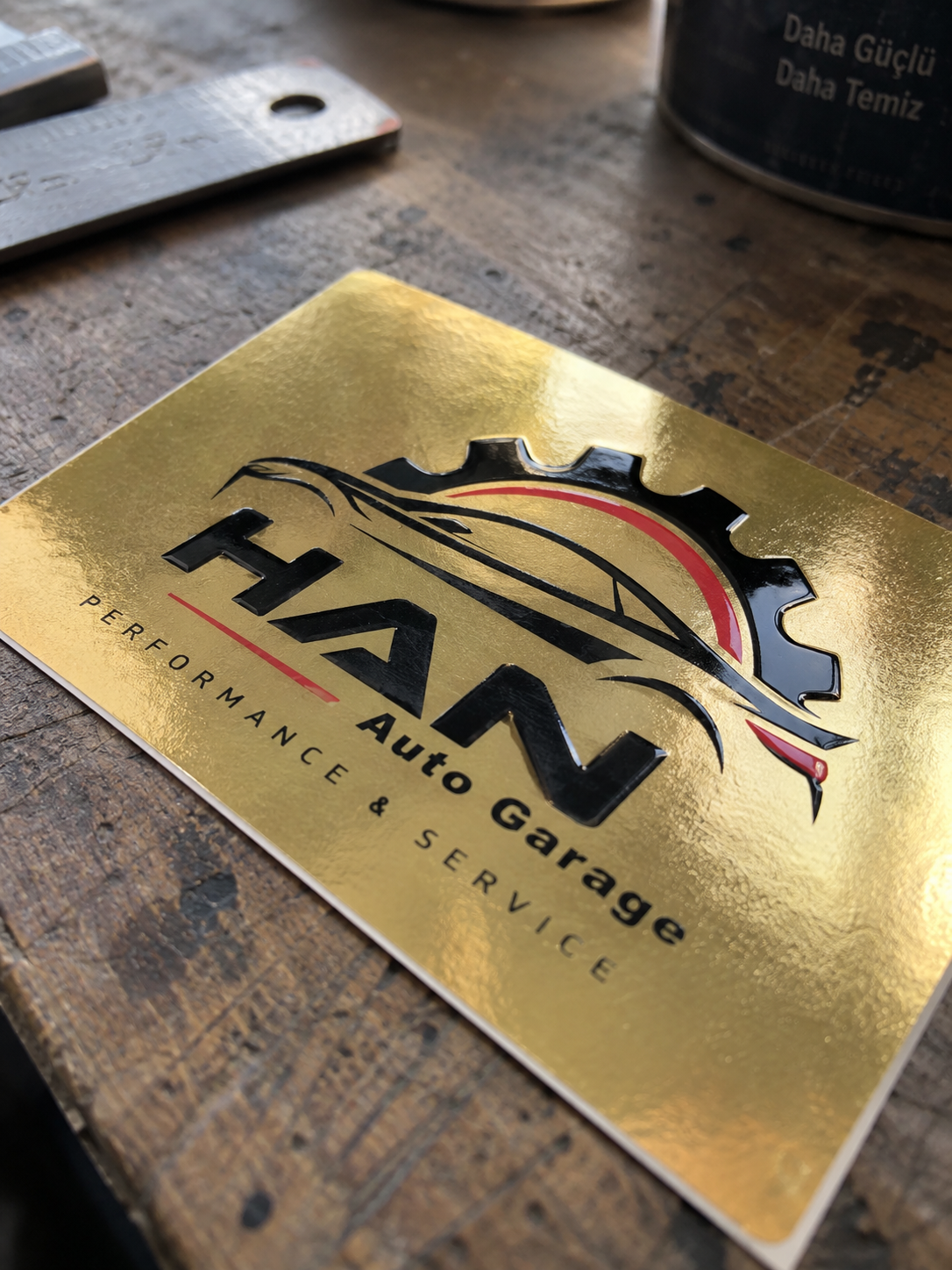 Altın / Gümüş Folyo Baskes Etiket – Kişiye Özel Metalik Sticker