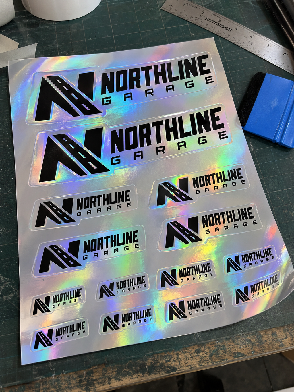 Hologram Folyo Baskes Etiket – Kişiye Özel Holografik Sticker