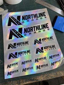 Hologram Folyo Baskes Etiket – Kişiye Özel Holografik Sticker