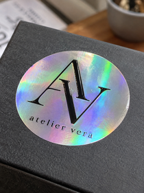 Hologram Folyo Baskes Etiket – Kişiye Özel Holografik Sticker