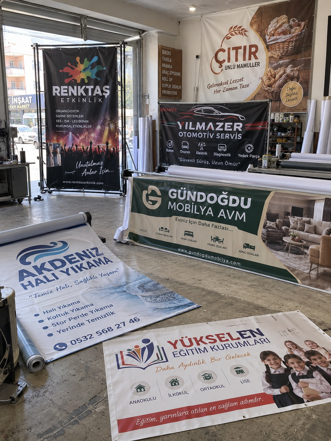 Avrupa Branda Geniş Format Baskı – Kişiye Özel Branda Baskı