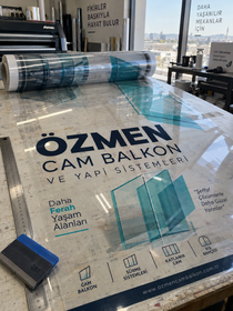 Şeffaf Folyo Geniş Format Baskı – Kişiye Özel Şeffaf Folyo Baskı