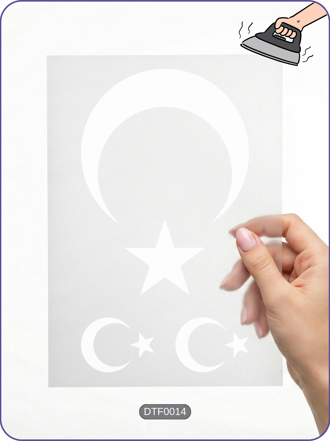 Ataturk 1 DTF Transfer Paper A4 - Iron-On