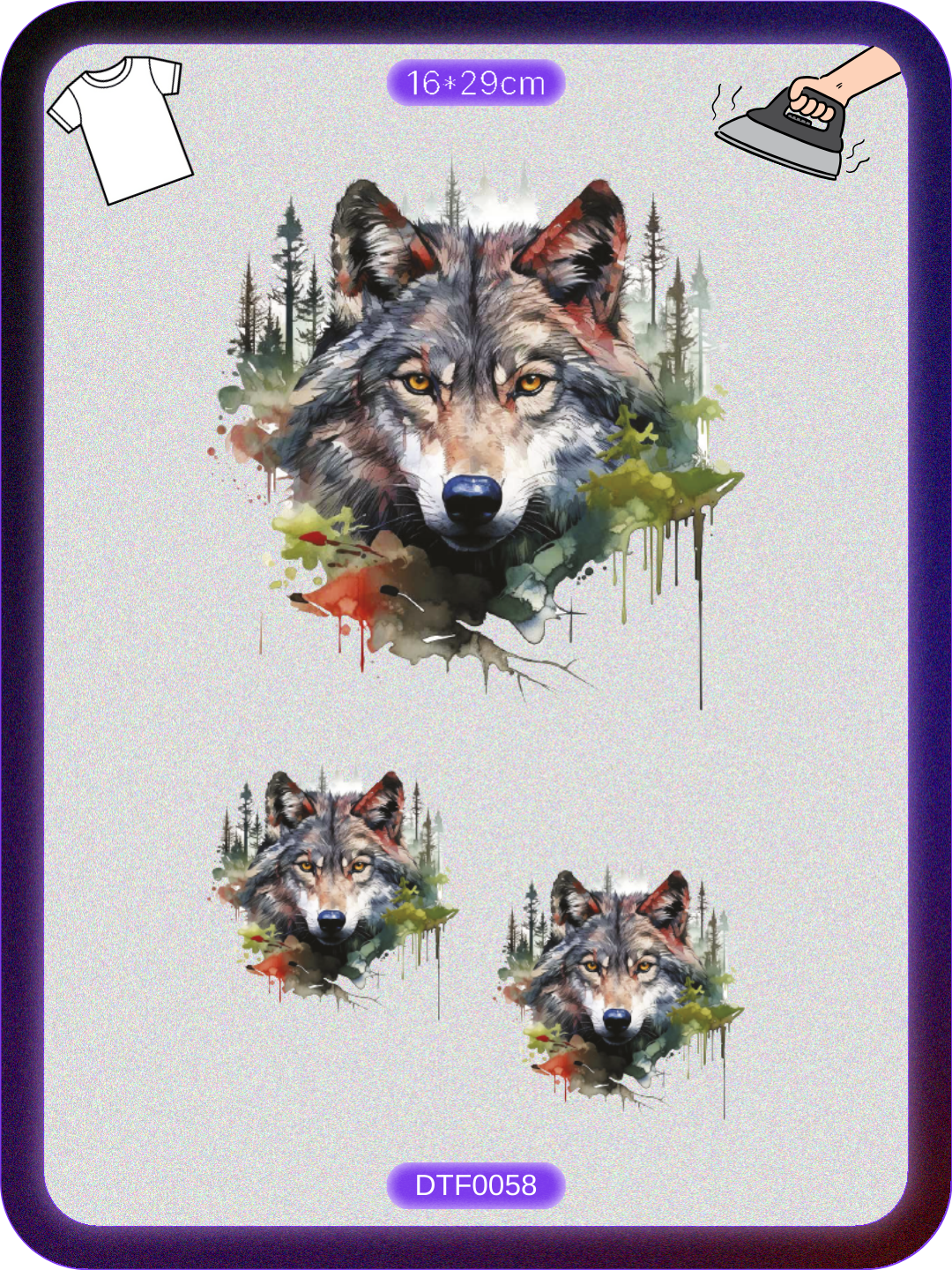 Kurt 2 DTF Transfer Kağıdı A4 - Ütüyle Yapıştır