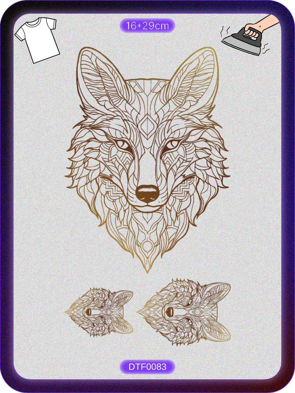 Kurt 3 DTF Transfer Kağıdı A4 - Ütüyle Yapıştır