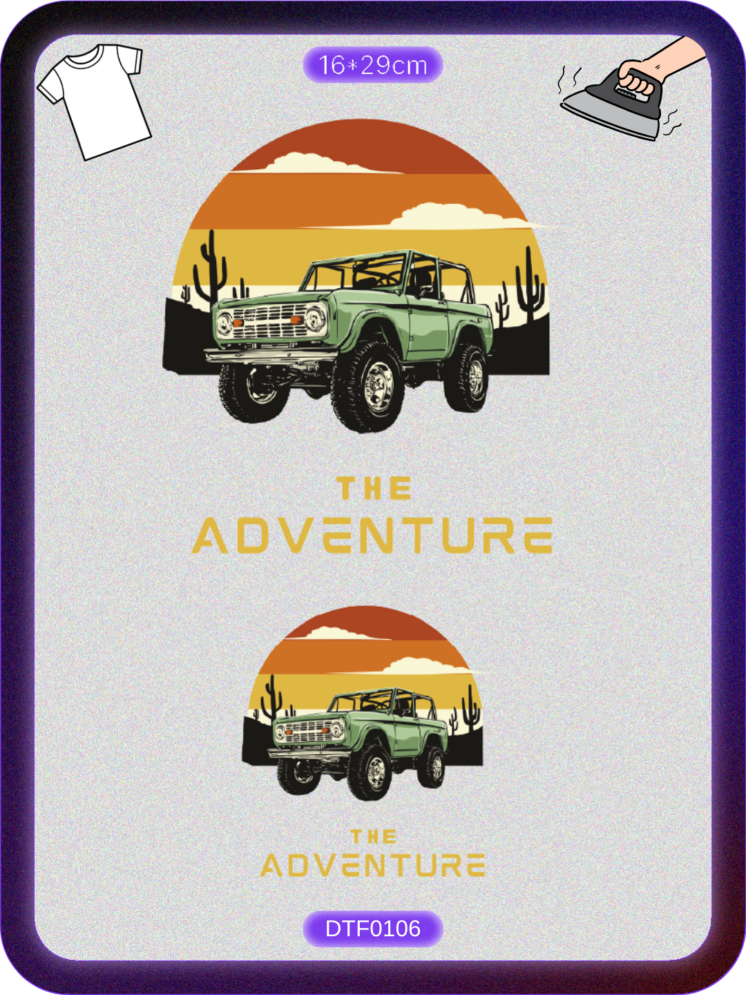 Macera 1 DTF Transfer Kağıdı A4 - Ütüyle Yapıştır Ürün ana görseli