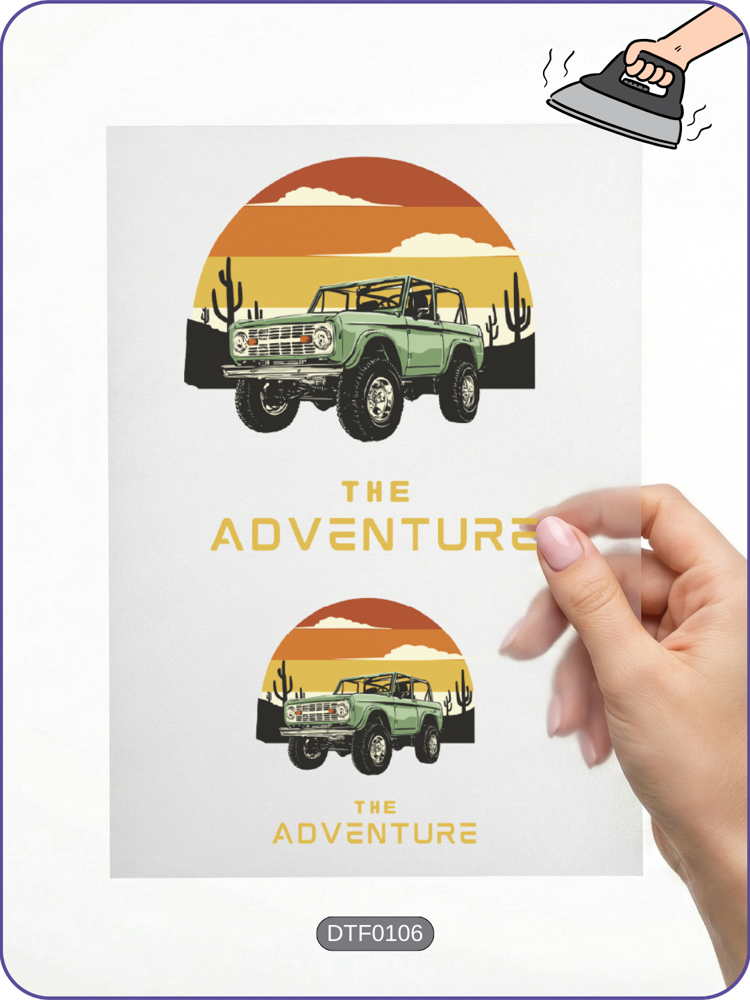 Macera 1 DTF Transfer Kağıdı A4 - Ütüyle Yapıştır Ürün ana görseli