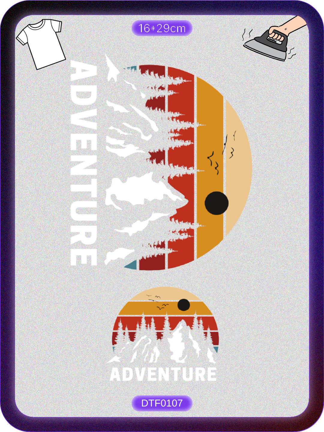 Macera 2 DTF Transfer Kağıdı A4 - Ütüyle Yapıştır Ürün ana görseli