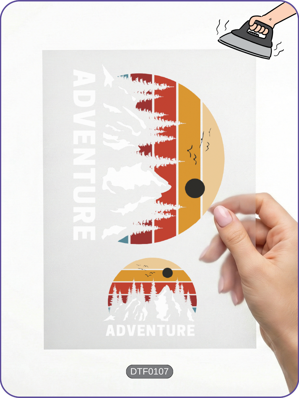 Macera 2 DTF Transfer Kağıdı A4 - Ütüyle Yapıştır