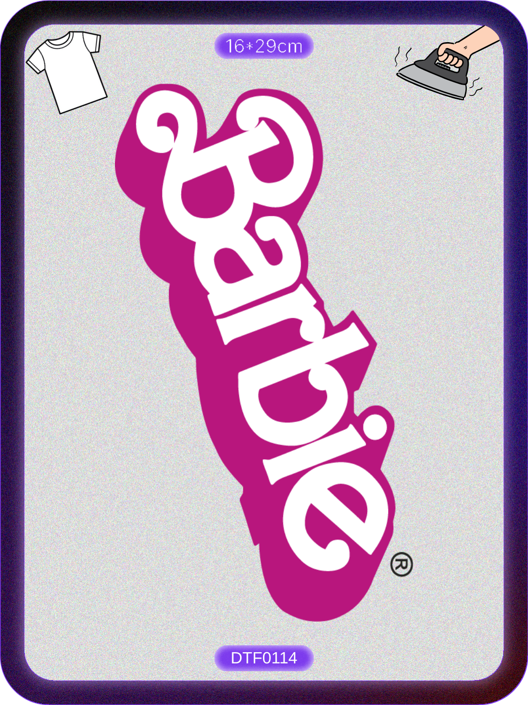 Barbie 2 DTF Transfer Kağıdı A4 - Ütüyle Yapıştır Ürün ana görseli