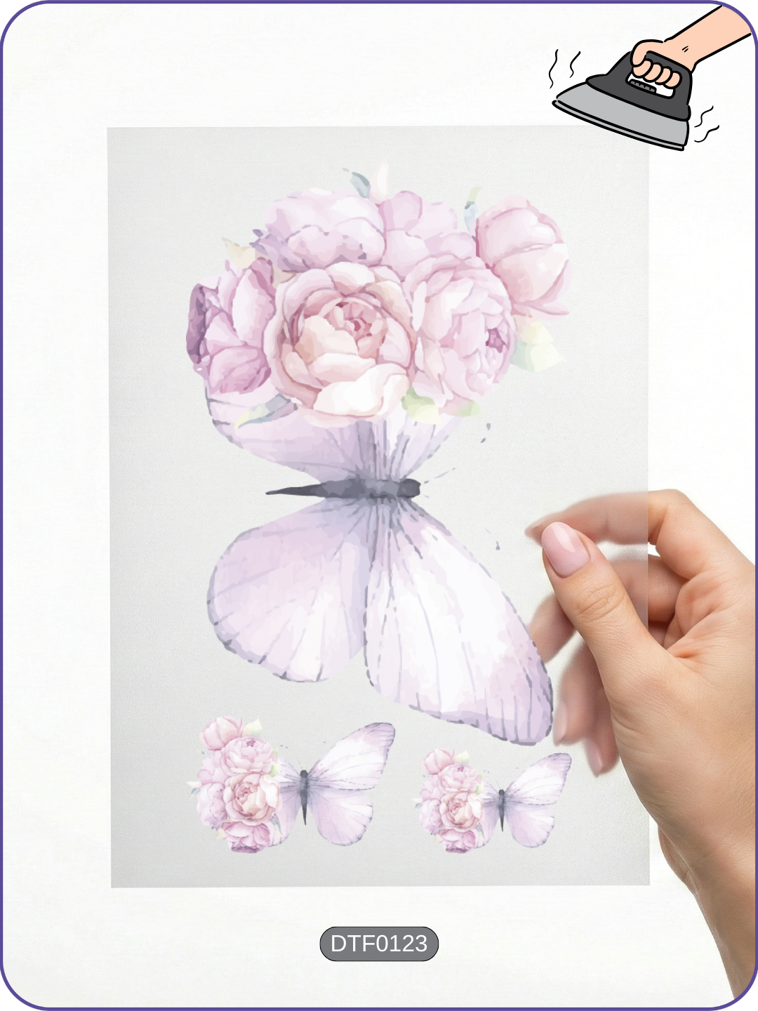 Kelebek 1 DTF Transfer Kağıdı A4 - Ütüyle Yapıştır Ürün ana görseli