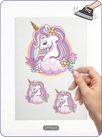 Unicorn 2 DTF Transfer Kağıdı A4 - Ütüyle Yapıştır