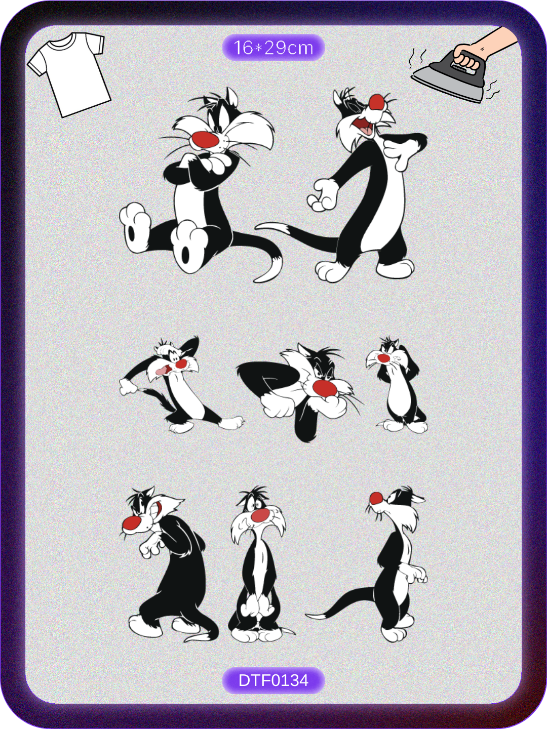 Sylvester DTF Transfer Kağıdı A4 - Ütüyle Yapıştır Ürün ana görseli