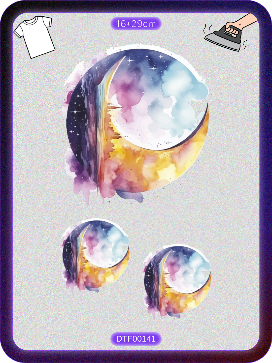 Ay 2 DTF Transfer Kağıdı A4 - Ütüyle Yapıştır Ürün ana görseli