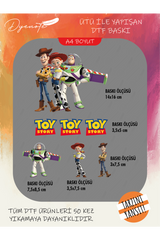 Toy Story 1 DTF Transfer Kağıdı A4 - Ütüyle Yapıştır