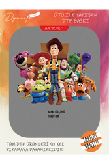 Toy Story 2 DTF Transfer Kağıdı A4 - Ütüyle Yapıştır