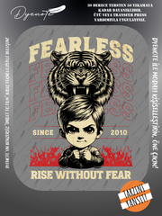 Sokak Giyim Fearless Baskı - Ütüyle Yapıştır - 20x29 CM
