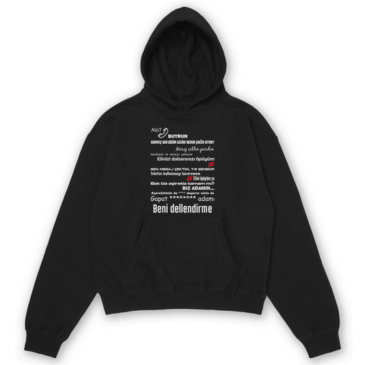Alo Buyrun Viral Temalı Kapşonlu Sweatshirt Hoodie