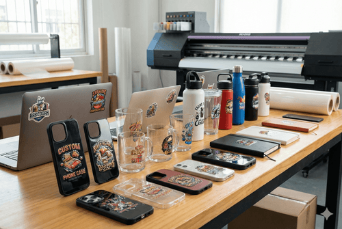 UV-DTF Sert Zemin Etiketler