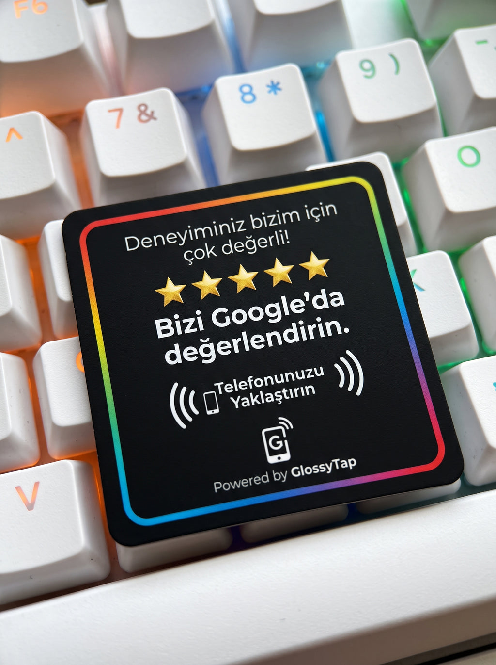 UV DTF Sticker Baskı – Kişiye Özel Kabartmalı Etiket